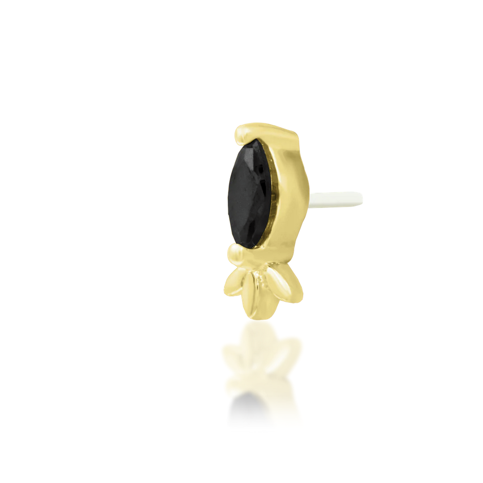 Rana with Black CZ — Junipurr