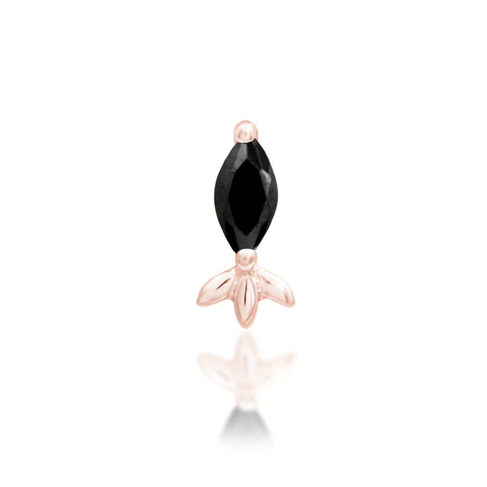 Rana with Black CZ — Junipurr