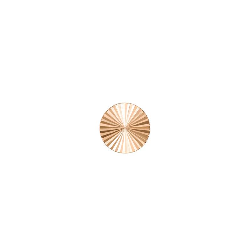 Solid Gold Ray Textured Disc — Modern Mood
