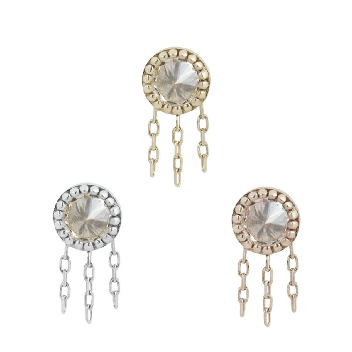 Rebel Rebel CZ and Chain — Buddha