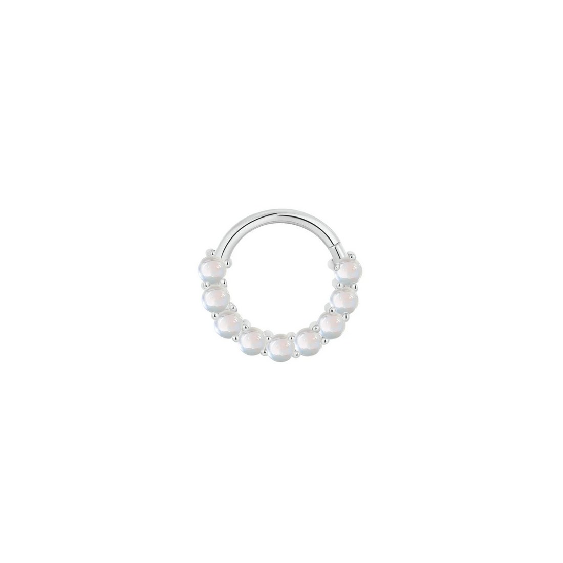 Revel Clicker with Rainbow Moonstone — Buddha