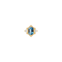 Reyna with London Blue Topaz — Buddha