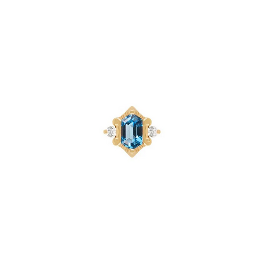 Reyna with London Blue Topaz From Buddha