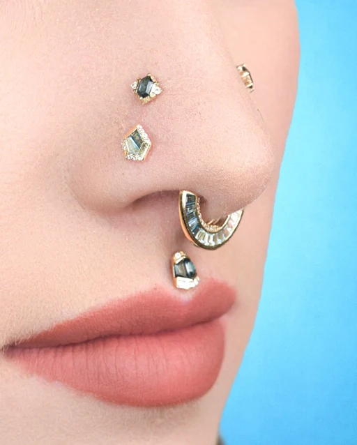Reyna with London Blue Topaz — Buddha