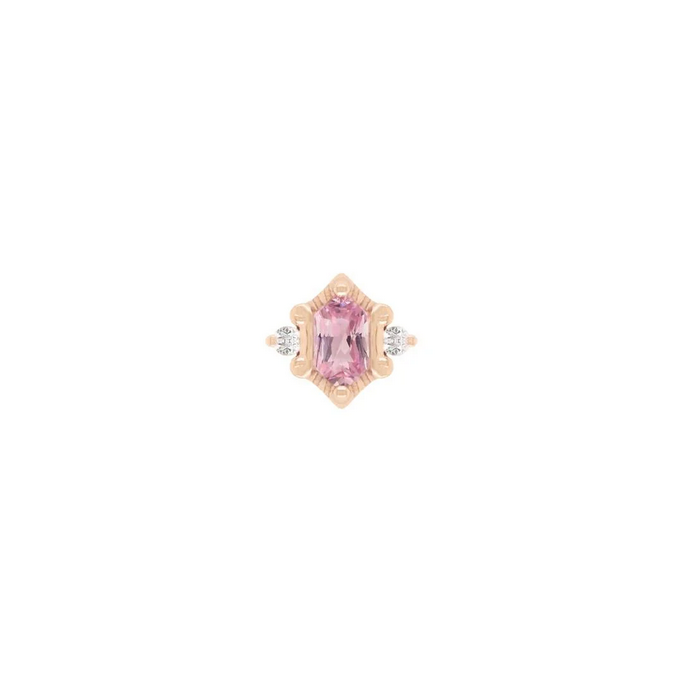 Reyna with Pink Tourmaline — Buddha