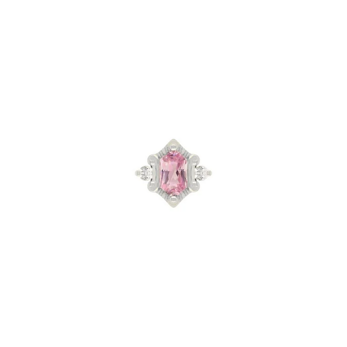 Reyna with Pink Tourmaline — Buddha