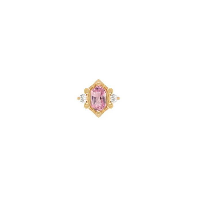 Reyna with Pink Tourmaline — Buddha