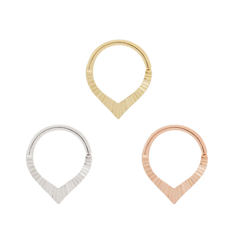 Rise Lazer Seam Ring — Buddha