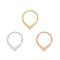 Rise Lazer Seam Ring — Buddha