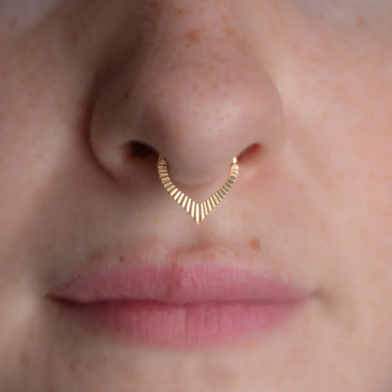 Rise Lazer Seam Ring — Buddha