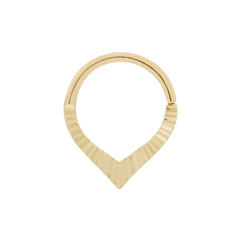 Rise Lazer Seam Ring — Buddha
