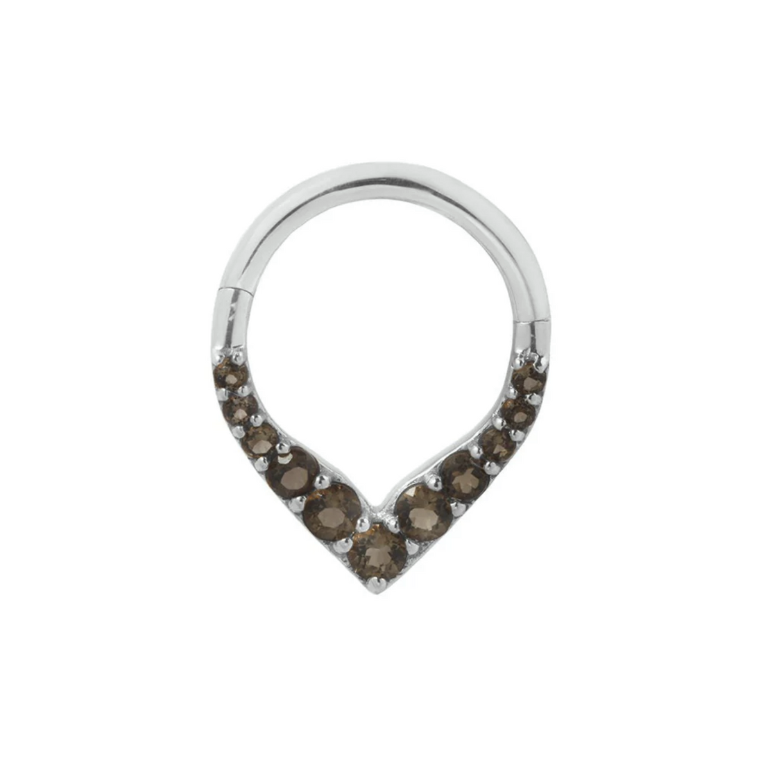 Rise + Shine Clicker with Smoky Quartz — Buddha