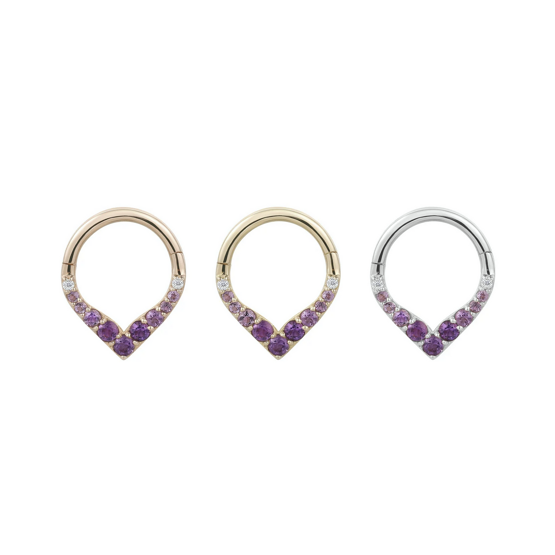 Rise + Shine Clicker with Amethyst Ombre — Buddha