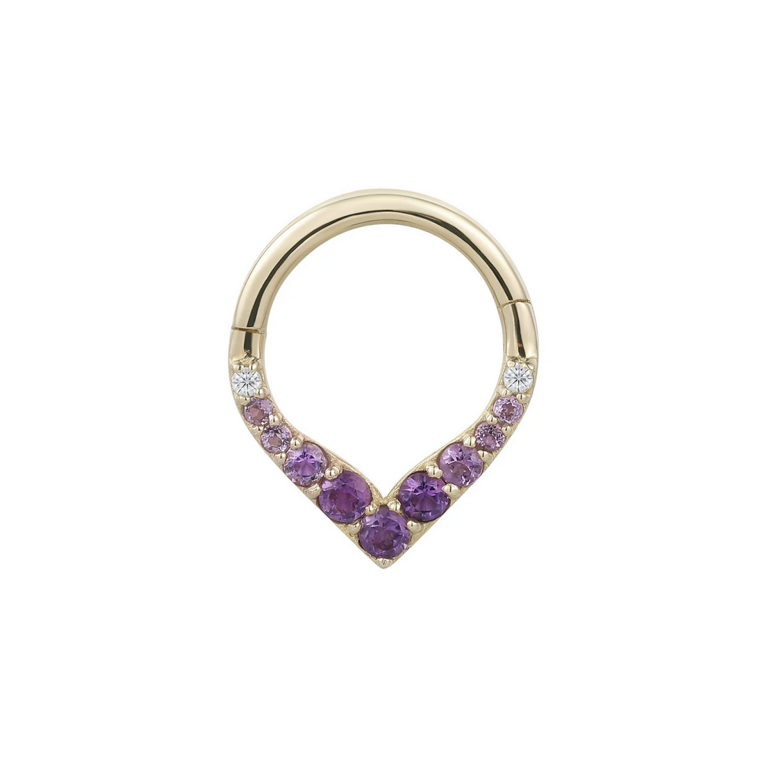 Rise + Shine Clicker with Amethyst Ombre — Buddha