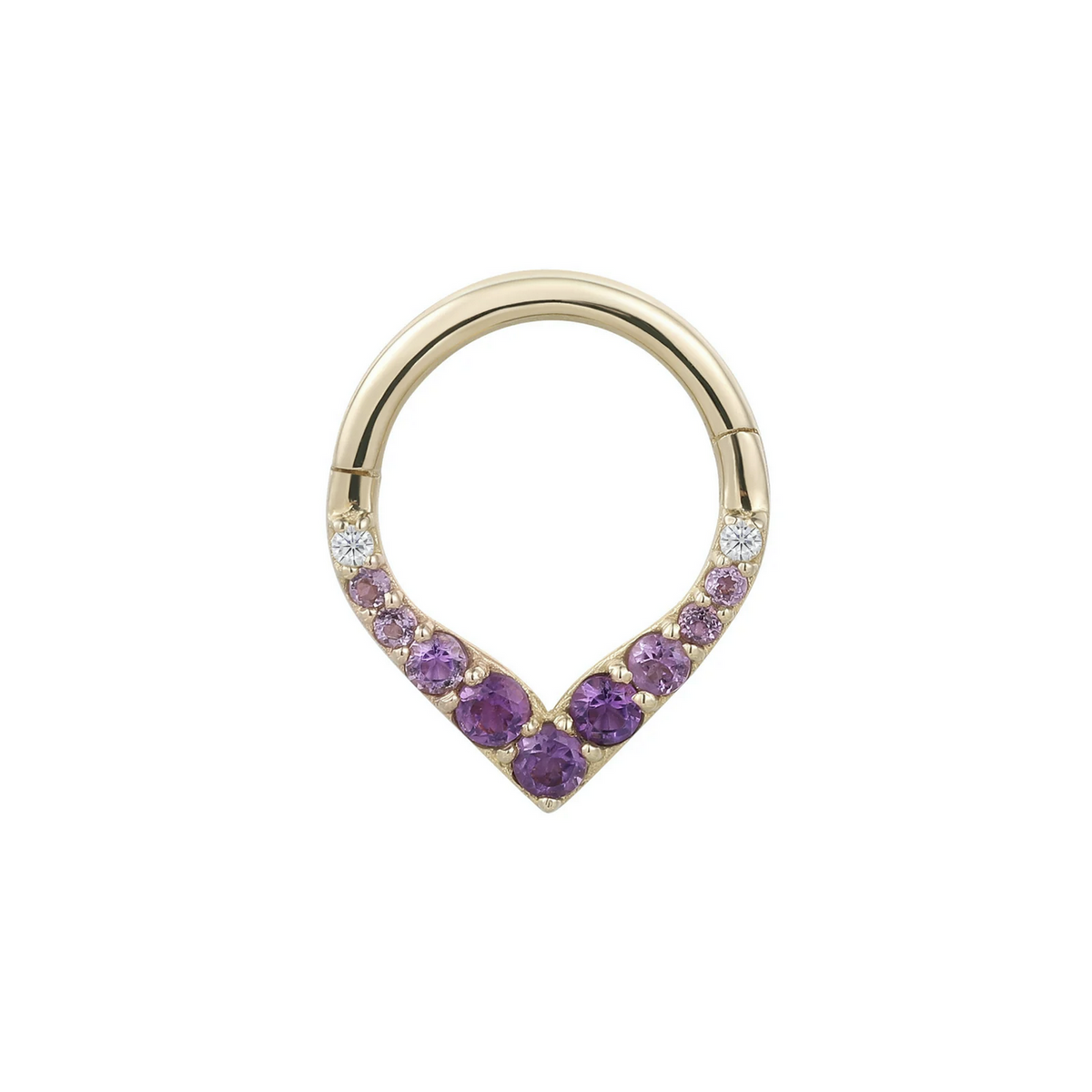 Rise + Shine Clicker with Amethyst Ombre — Buddha