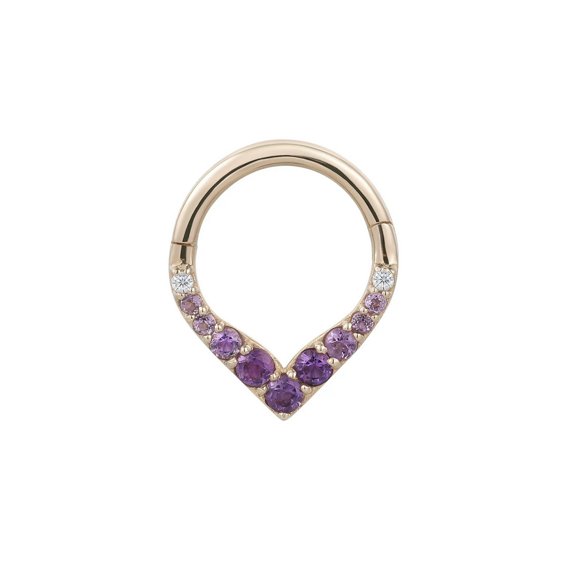 Rise + Shine Clicker with Amethyst Ombre — Buddha