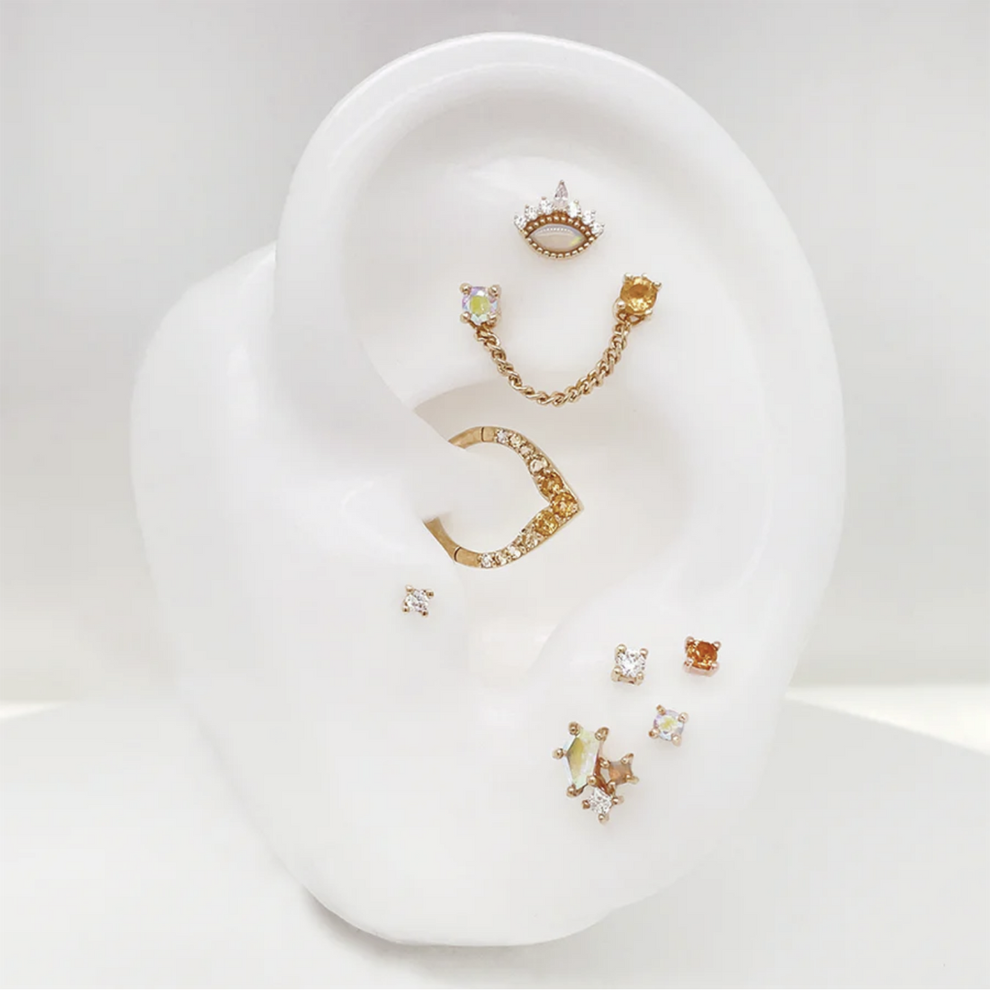 Rise + Shine Clicker with Citrine Ombre — Buddha