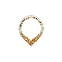 Rise + Shine Clicker with Citrine Ombre — Buddha