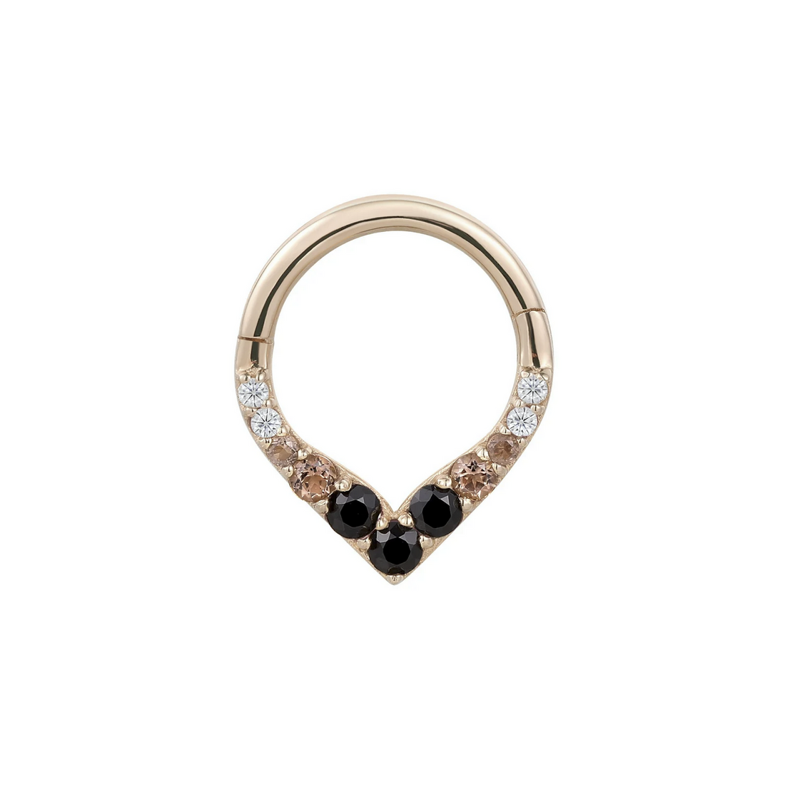 Rise + Shine with Smoky Quartz and Black Spinel Ombre — Buddha