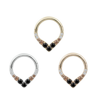 Rise + Shine with Smoky Quartz and Black Spinel Ombre — Buddha