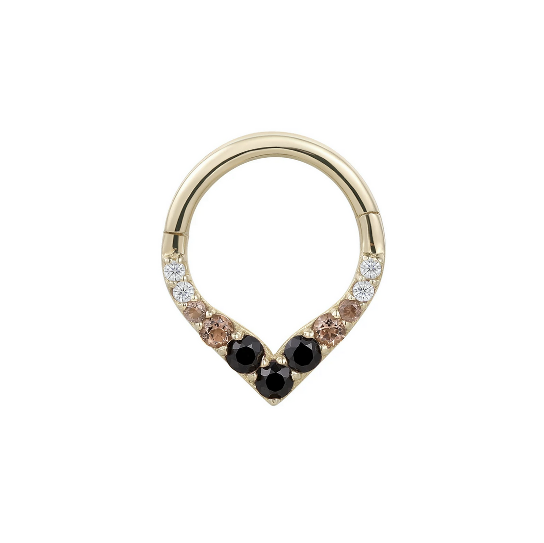 Rise + Shine with Smoky Quartz and Black Spinel Ombre — Buddha