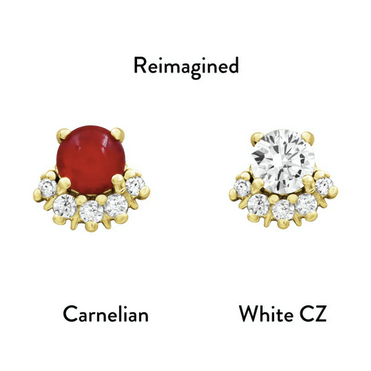 Rolina white CZ — Junipurr