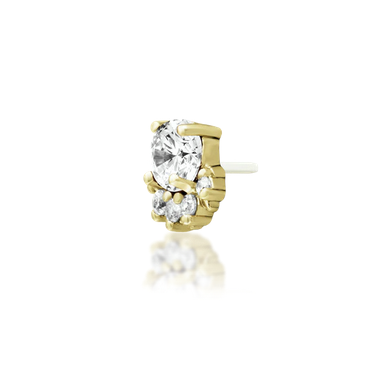 Rolina white CZ — Junipurr