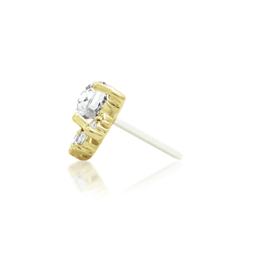 Rolina white CZ — Junipurr