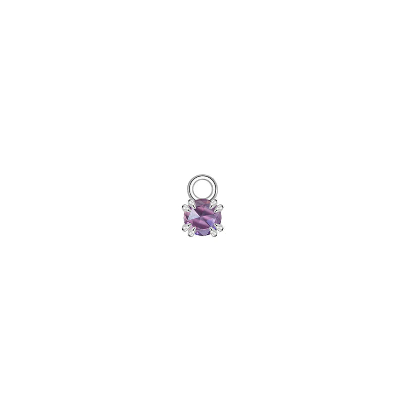 Rose Cut Gemstone Charm — Modern Mood