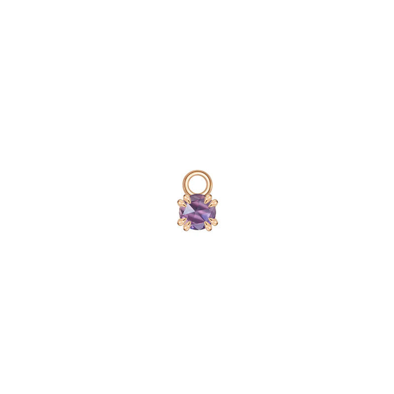 Rose Cut Gemstone Charm — Modern Mood