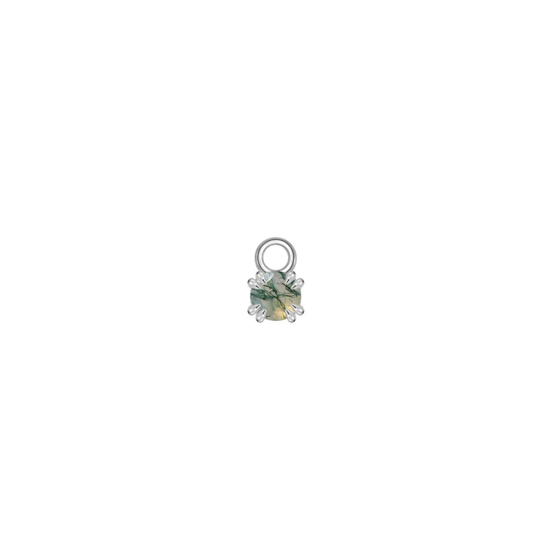 Rose Cut Gemstone Charm — Modern Mood