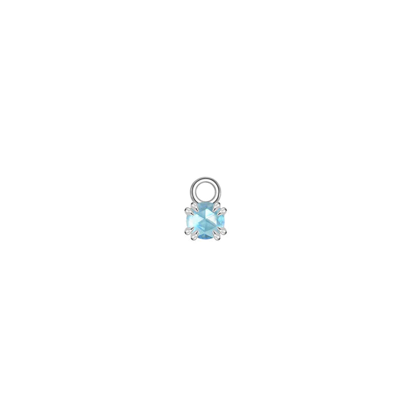 Rose Cut Gemstone Charm — Modern Mood