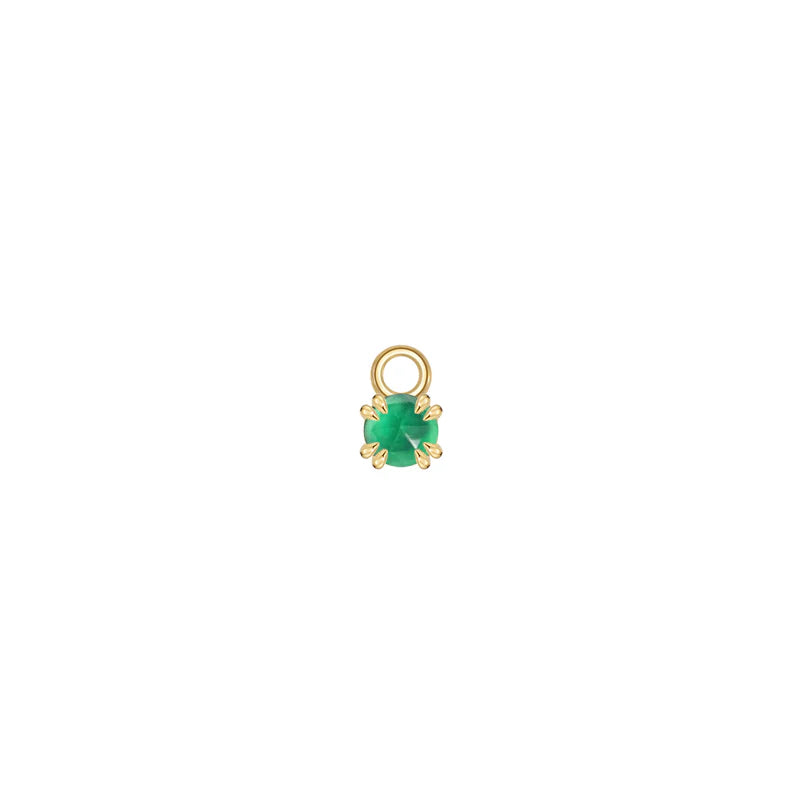 Rose Cut Gemstone Charm — Modern Mood