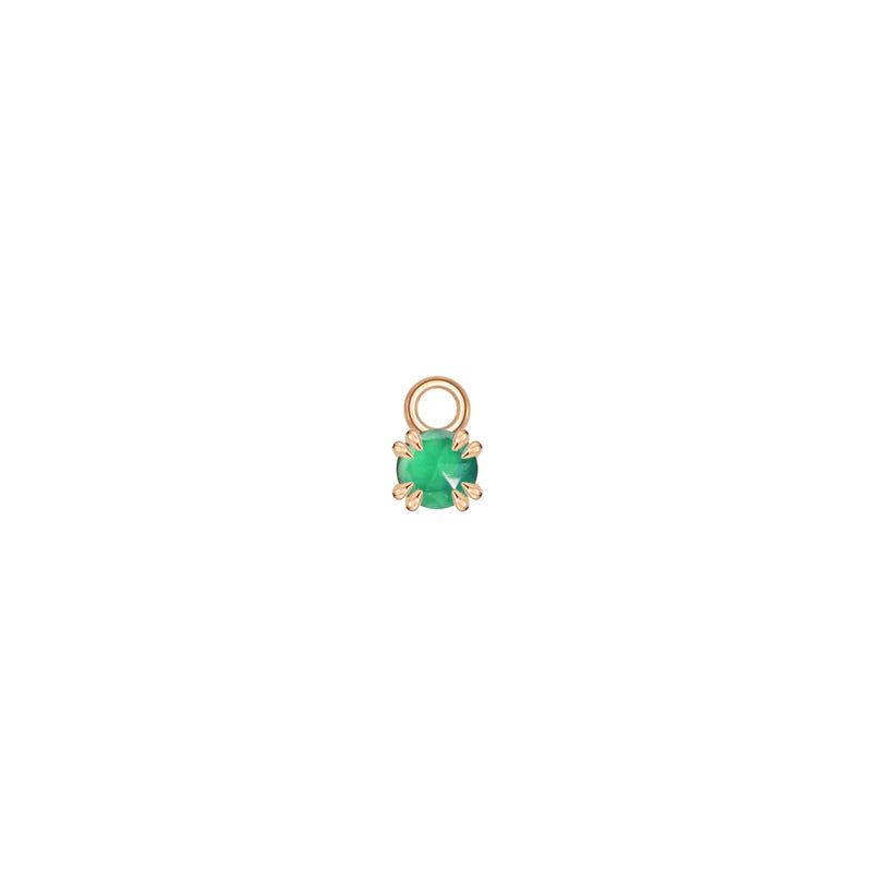 Rose Cut Gemstone Charm — Modern Mood