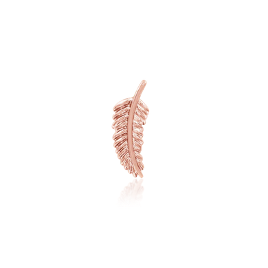 Gold Feather Quill from Junipurr Rose Gold (Vault)
