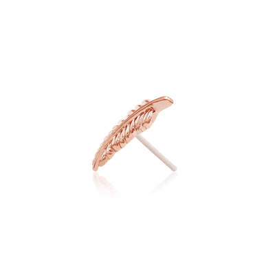 Gold Feather Quill from Junipurr Rose Gold (Vault)