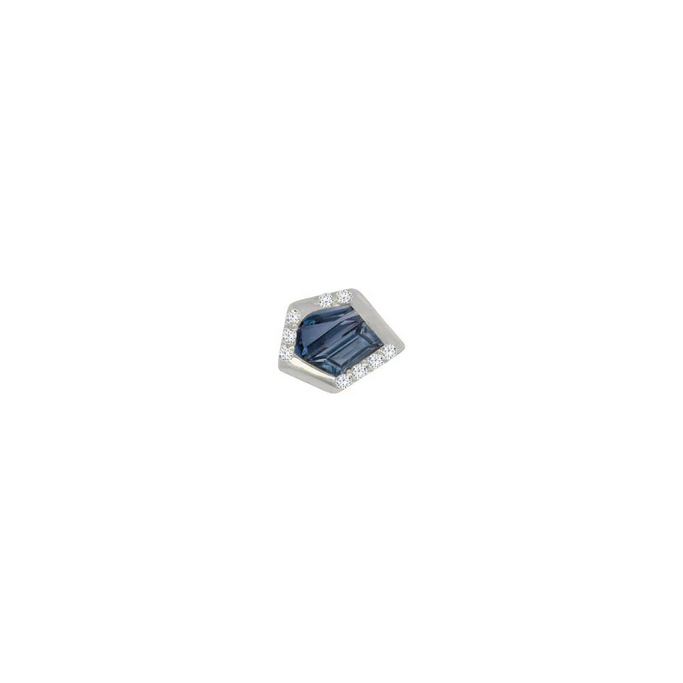 Route with London Blue Topaz — Buddha