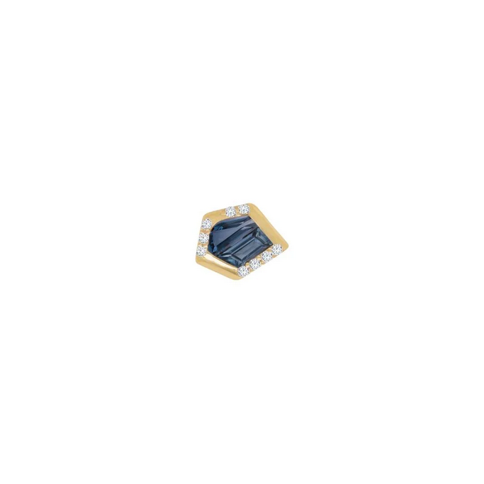Route with London Blue Topaz — Buddha