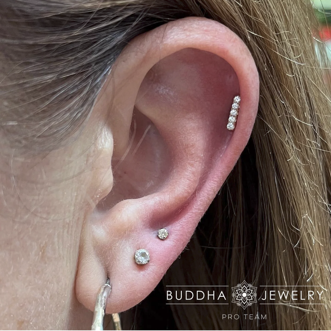 Rowe with White Sapphire — Buddha