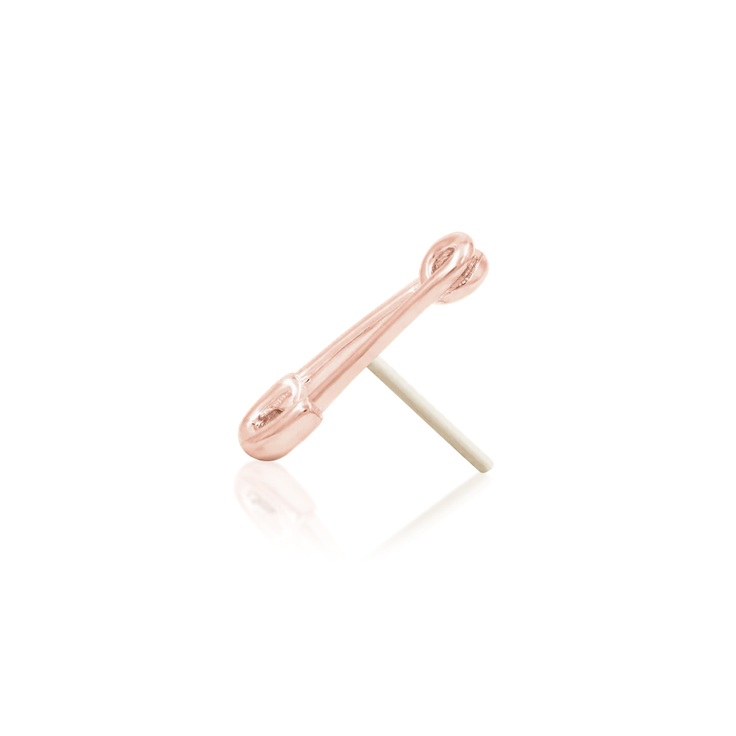 Safety Pin from Junipurr Rose Gold (Vault) — Junipurr