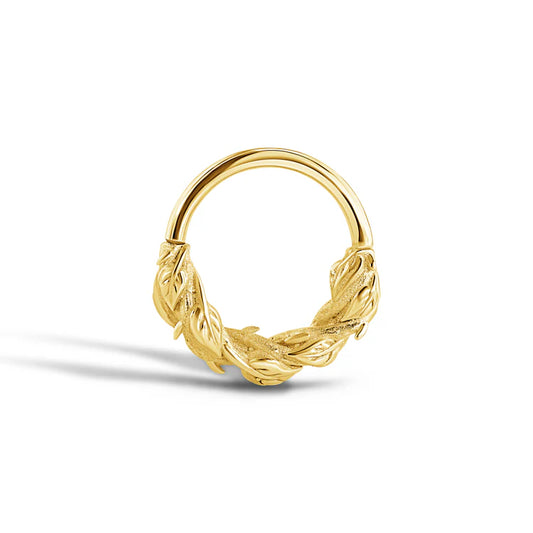 Sandblasted Thorns Seamless Ring from Norvoch