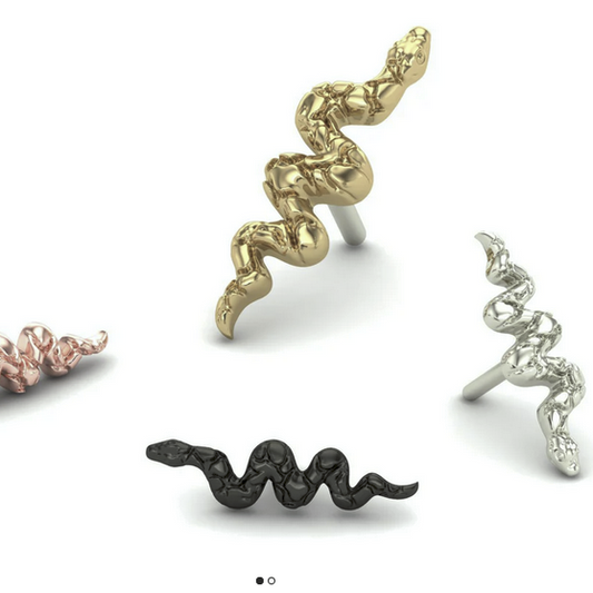 Sculpted Snake From Mushroom