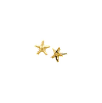 Gold Sea Star End — Anatometal