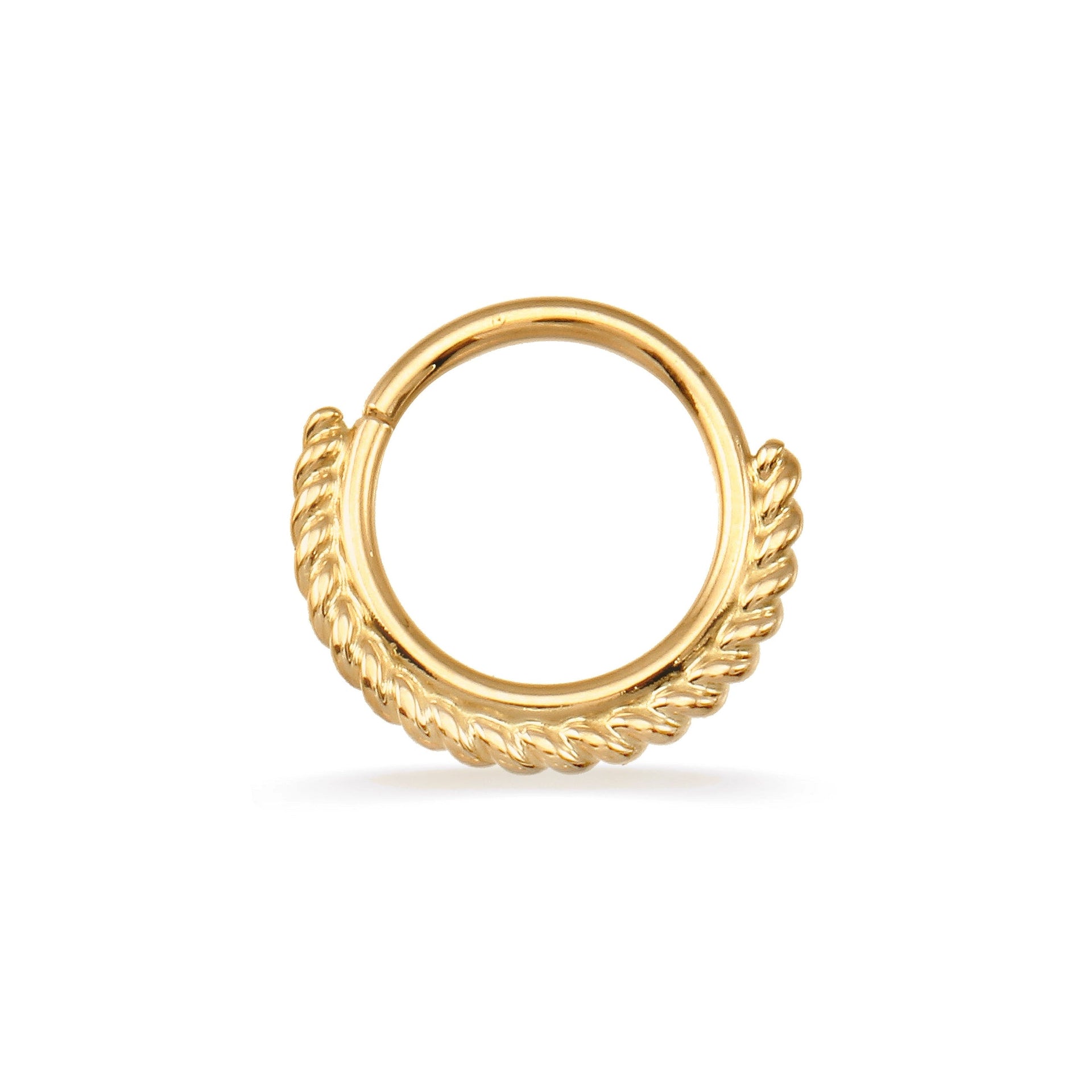 One-Sided Filigree Seamless Ring — NorVoch