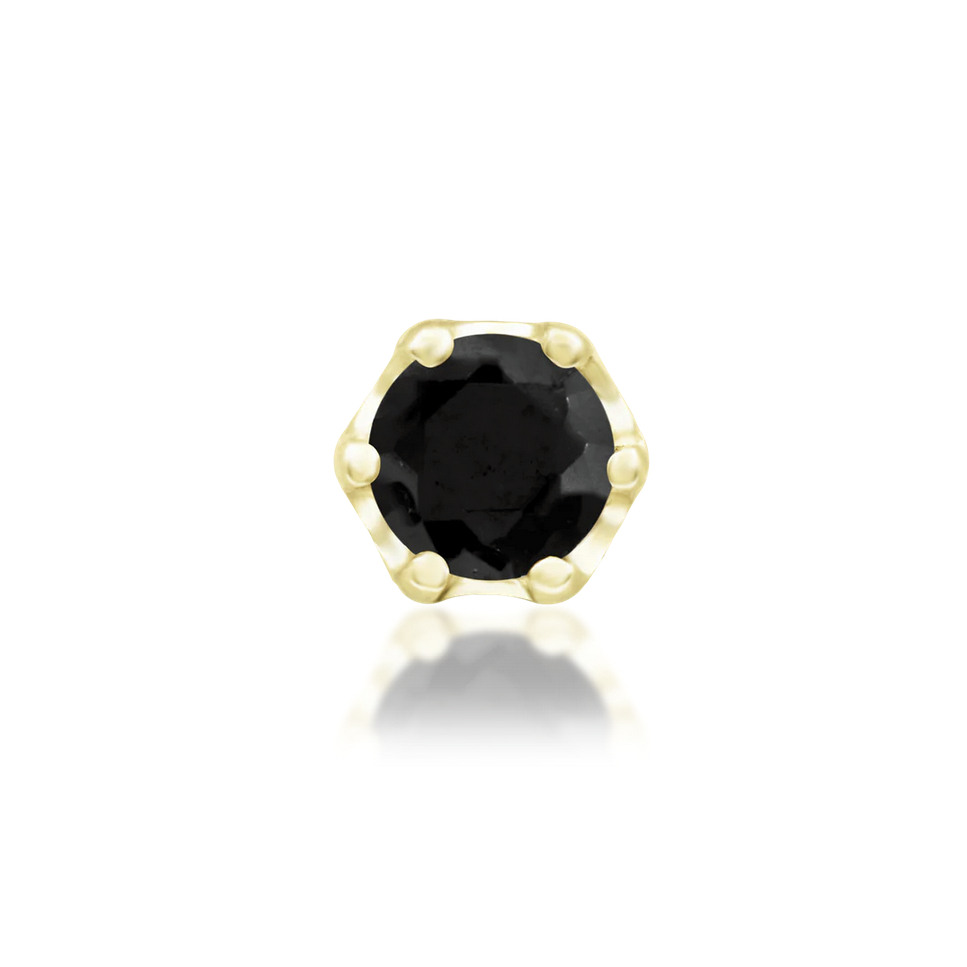 Selena with Black CZ — Junipurr