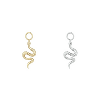 Serpent Gold Charm — Buddha