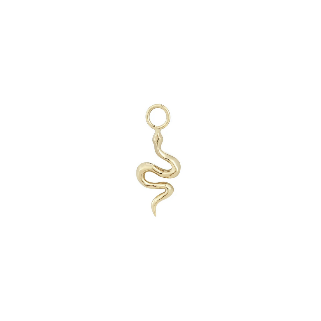 Serpent Gold Charm — Buddha