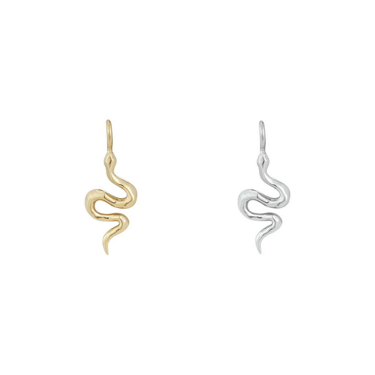 Serpent Gold Pendant — Buddha