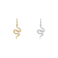 Serpent Gold Pendant — Buddha