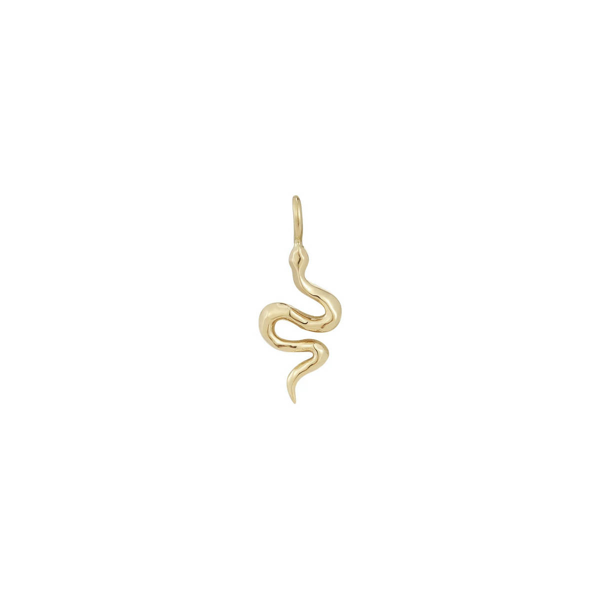 Serpent Gold Pendant — Buddha